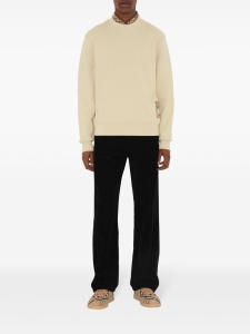 Burberry Cotton sweatshirt with Check label - Img 4