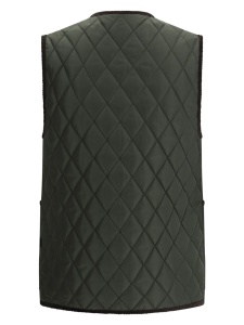 Burberry diamond-quilted sleeveless jacket - Img 2