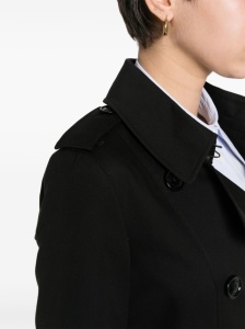 Burberry gabardine-weave trench coat - Img 2