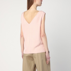 Calvin Klein Light pink blouse in linen blend - Img 2