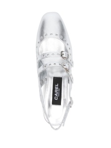CAREL PARIS Flat shoes Silver - Img 4