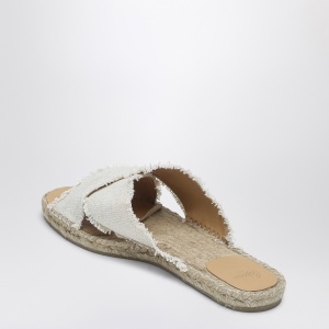 Castañer White Palmera slip-on - Img 2