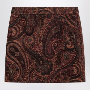 Chloé Mini skirt with jacquard pattern - Img 2