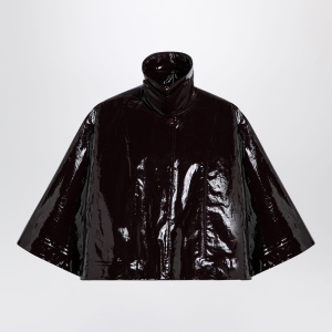 Chloé Short brown shiny cotton cape