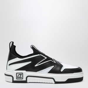 Christian Louboutin Astroflash black leather and textile sneakers