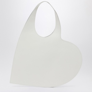 Coperni White leather Heart tote bag - Img 2