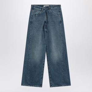 DARKPARK Blue asymmetrical wide leg jeans Ined