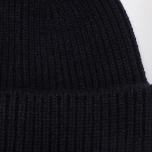 Destin Blue navy cashmere blend beanie - Img 2