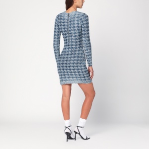 Diesel Blue/light grey patterned dress - Img 2