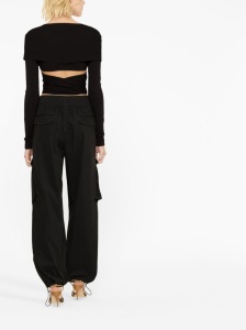 Dolce & Gabbana cut-out Wrap Top - Img 2