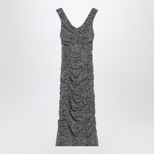 Dolce & Gabbana Dolce&Gabbana Diagonal print dress in silk blend