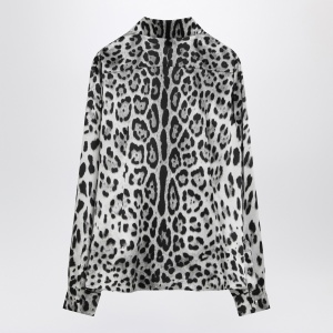 Dolce & Gabbana Dolce&Gabbana Leopard print silk shirt - Img 2