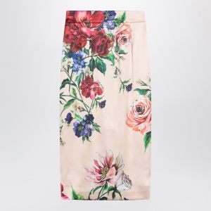 Dolce & Gabbana Dolce&Gabbana Longuette skirt with floral print