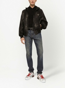 Dolce & Gabbana Logo cotton polo shirt - Img 4