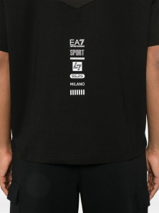EA7 T-shirts and Polos Black - Img 3
