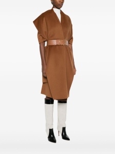 Elisabetta Franchi Coats Brown - Img 3