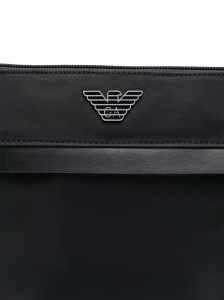 Emporio Armani ASV recycled-nylon flat shoulder bag - Img 4