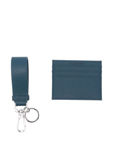 Emporio Armani card holder in ASV regenerated saffiano leather - Img 3