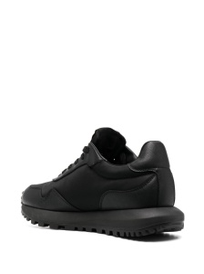 Emporio Armani chunky sole leather sneakers - Img 4