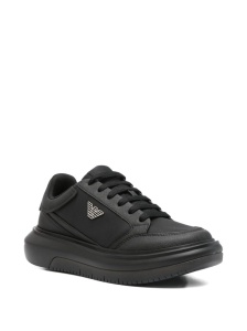 EMPORIO ARMANI EXCLUSIVE Panelled lace-up sneakers - Img 4