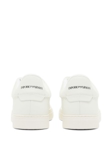 EMPORIO ARMANI EXCLUSIVE Supple leather sneakers - Img 2