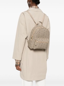 Emporio Armani Mini backpack with monogram print - Img 2
