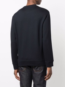 Emporio Armani Modal blend sweatshirt with logo print - Img 2