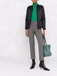 Emporio Armani Nylon reversible guru-collared jacket - Img 2