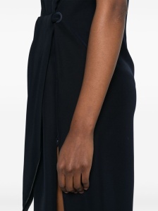 Emporio Armani Short dress with side knot - Img 3