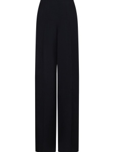 Emporio Armani Straight trousers in silk cady - Img 2