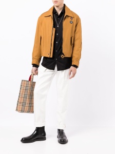 Emporio Armani stretch-fit button-up shirt - Img 3