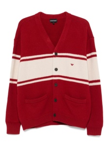 Emporio Armani Sweaters Red