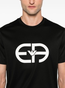 Emporio Armani T-shirts and Polos Black - Img 4