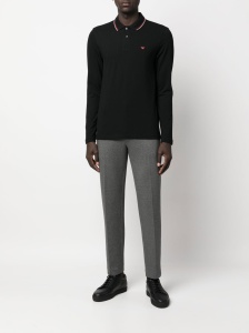 Emporio Armani T-shirts and Polos Black - Img 2