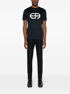 Emporio Armani T-shirts and Polos Blue - Img 2