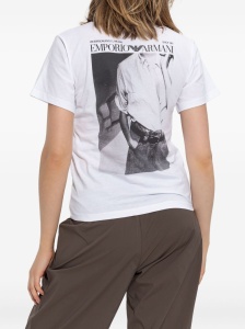 Emporio Armani T-shirts and Polos White - Img 3