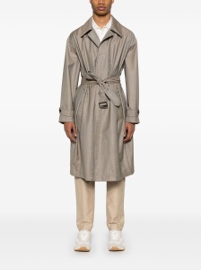 Emporio Armani virgin-wool trench coat - Img 3