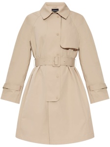 Emporio Armani waterproof trench coat