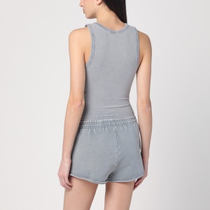 Entire Studios Grey tank top in cotton - Img 2