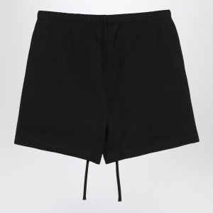 Fear of God Essentials Black shorts with logo - Img 2