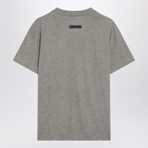 Fear of God Essentials Grey cotton-blend T-shirt - Img 2
