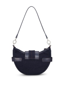 Ganni Buckle small denim cross-body bag - Img 4