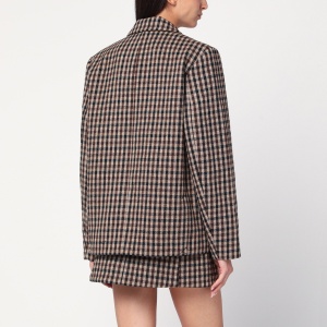 GANNI Checked wool blazer - Img 2