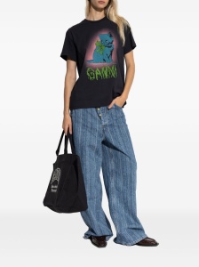 GANNI T-shirts and Polos Grey - Img 2