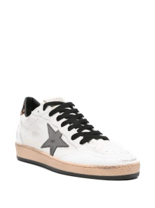 Golden Goose Ball Star Women's nappa leather shoe with star and heel tab - Img 2