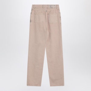 Golden Goose Dyed-effect pink denim jeans - Img 2