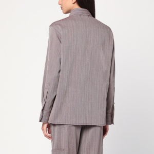 Golden Goose Garnet shirt in chevron wool blend - Img 2
