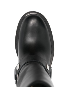 Golden Goose leather biker boots - Img 4