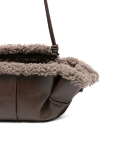 Hereu Leather shearling tote bag - Img 4