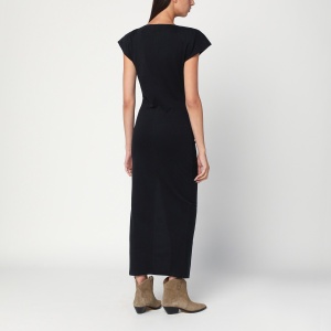 ISABEL MARANT Black Nadela dress in cotton - Img 2